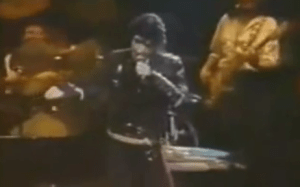 celine Delon does Michael Jackson